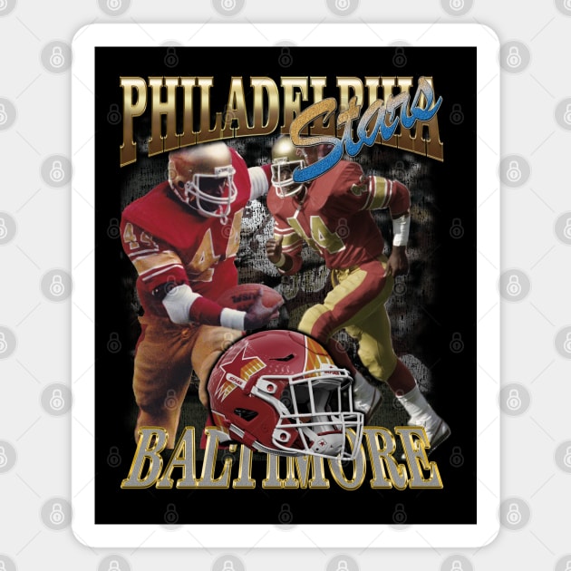 Philadelpha Stars USFL Magnet by Bootlegheavens